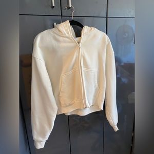 Aritzia TNA cozy zip up hoodie
